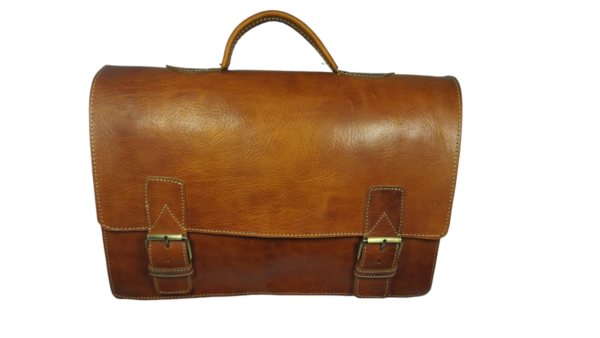 Leather computer bag