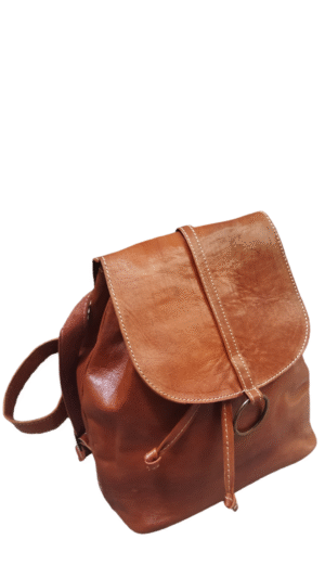 “Classic Elegance” Leather Backpack